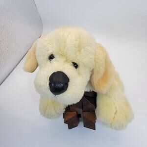 Webkinz Yellow Lab Plush HM153 by Ganz Stuffed Animal Dog Toy with “W” Tag